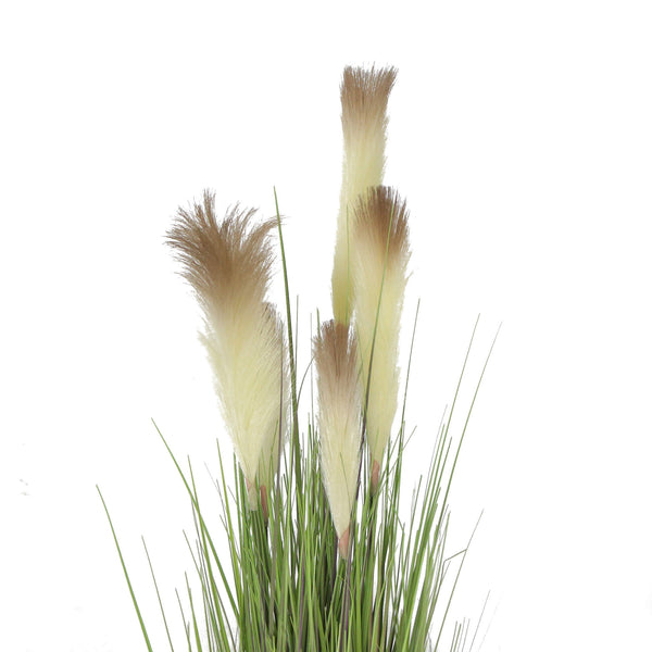 Potted Flowering Artificial Foxtail Plant 110cm - image 2