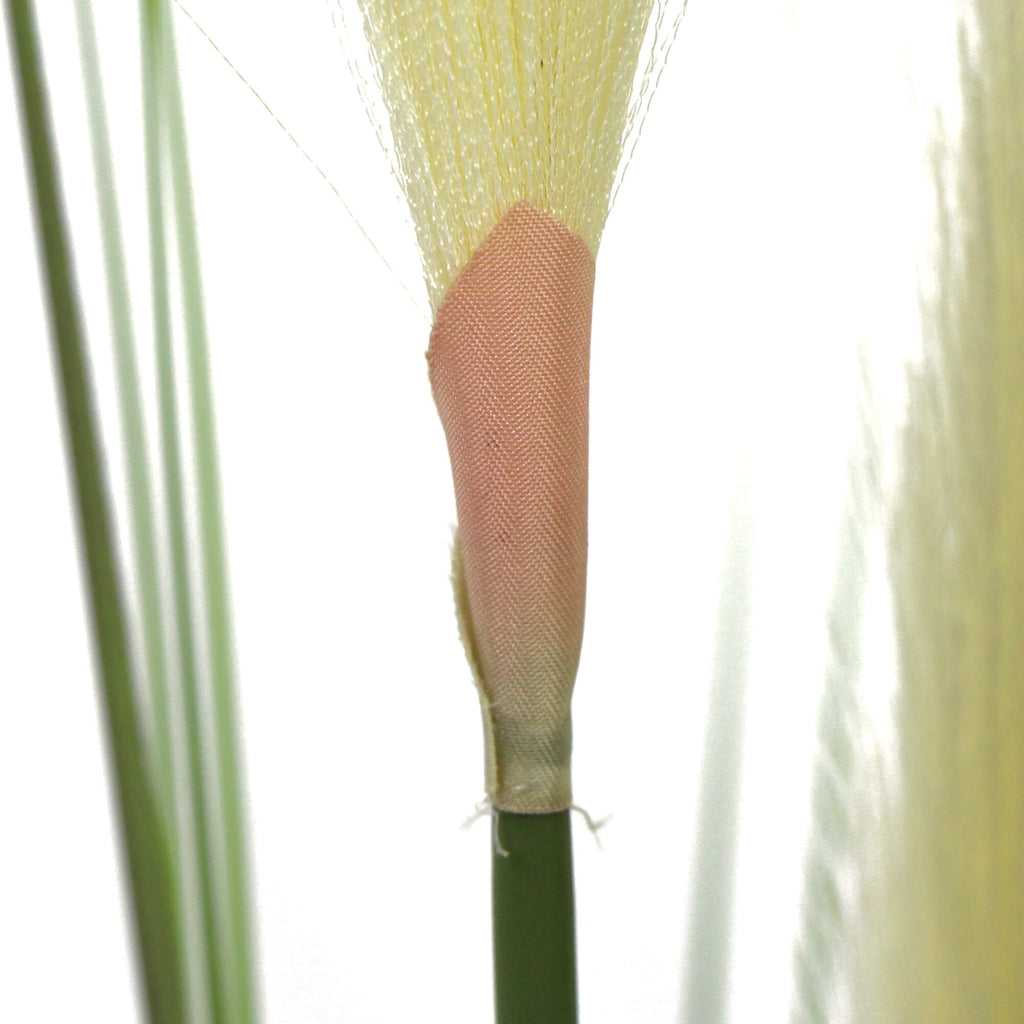 Potted Flowering Artificial Foxtail Plant 110cm — lifestyle view