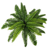 Potted Natural Green Artificial Boston Fern (50cm high 70cm wide) - Designer Vertical Gardens Artificial Shrubs and Small plants Office and House plants