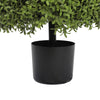 Load image into Gallery viewer, Premium Potted Artificial Square Topiary Plant 55cm - Designer Vertical Gardens Artificial Shrubs and Small plants Topiary Ball