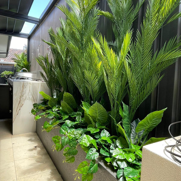 Real Touch Artificial Phoenix Palm Tree UV Resistant 180cm - image 7