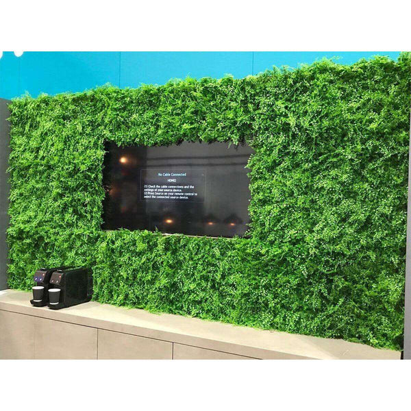 Sample - Dense Fern Artificial Vertical Garden (25cm x 25cm) - image 3