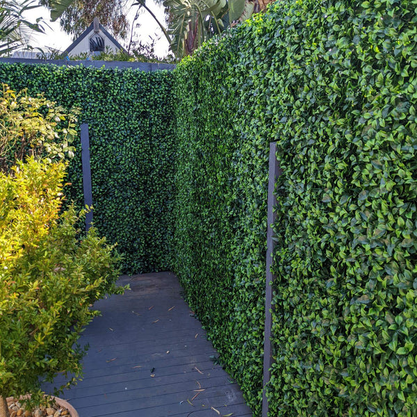 Sample - Jasmine Leaf Artificial  Hedge Panel (25cm x 25cm) - image 8