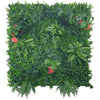 Sample - Lace Leaf Jungle Artificial Vertical Garden (33cm x 33cm) - Designer Vertical Gardens artificial garden wall plants artificial green wall australia