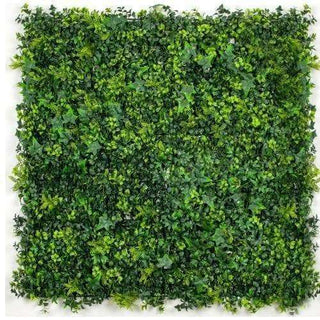 Sample -  Mixed Artificial Ivy Vertical Garden Panel (25cm x 25cm)