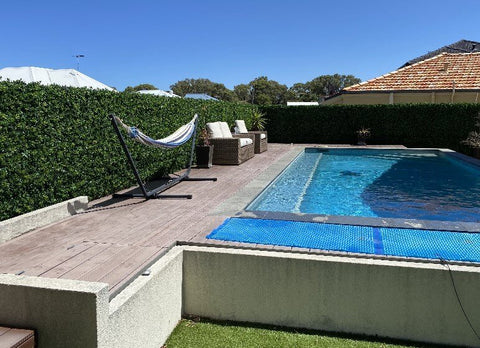 Sample -  Mixed Artificial Ivy Vertical Garden Panel (25cm x 25cm)