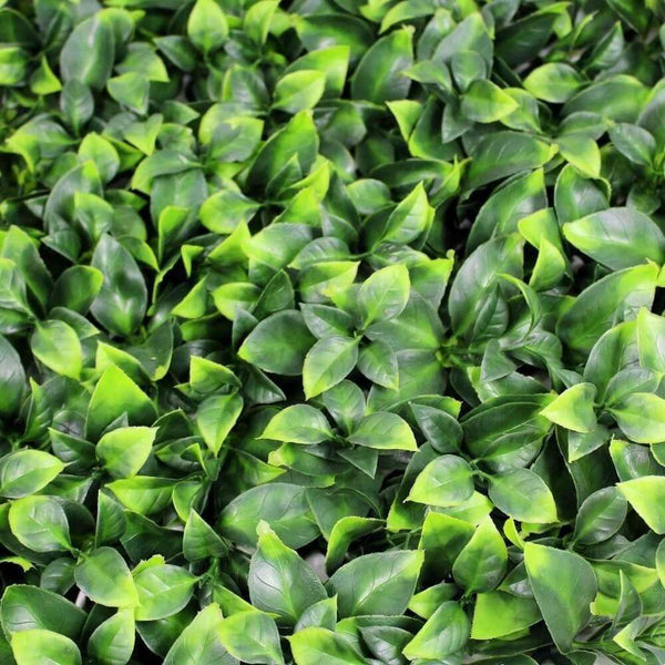 Sample - Jasmine Leaf Artificial  Hedge Panel (25cm x 25cm) — view 3
