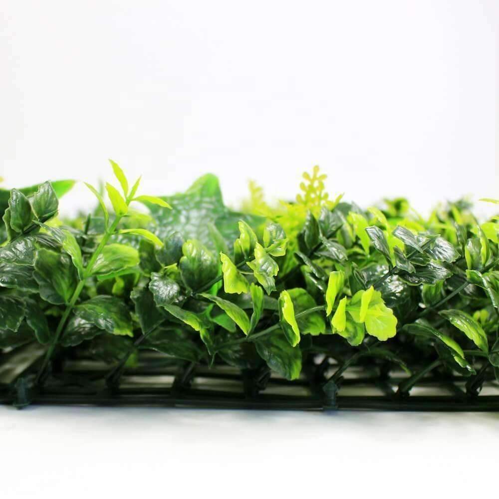 Sample - Jasmine Leaf Artificial  Hedge Panel (25cm x 25cm) — lifestyle view