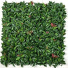 Sample - Red Photinia Artificial Hedge Panel (25cm x 25cm)