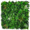 Sample -Wild Tropics Artificial Vertical Garden Panel (25cm x 25cm)