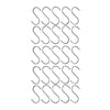 Stainless Steel Hanging S Hooks 12cm X 6cm 25 Pieces