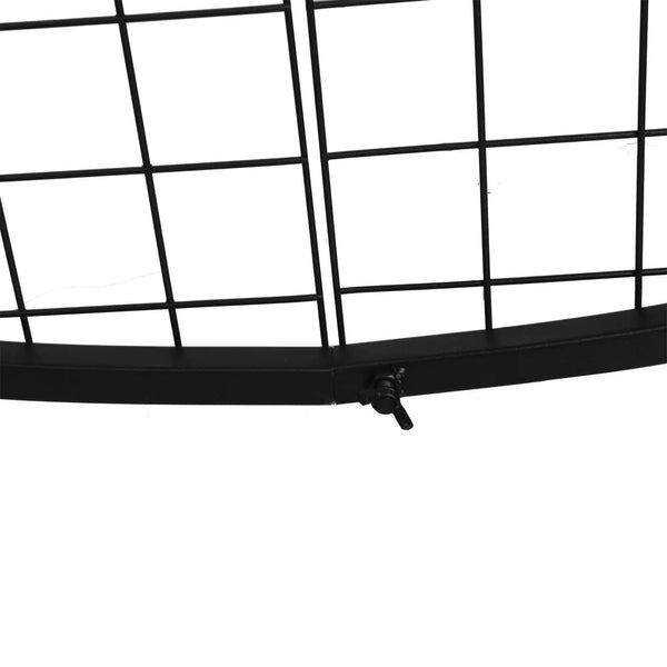 Sturdy Circular Flower Wall / Event Stand 200cm Diameter (Black Frame) accent