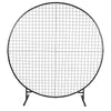 Sturdy Circular Flower Wall / Event Stand 200cm Diameter (Black Frame)