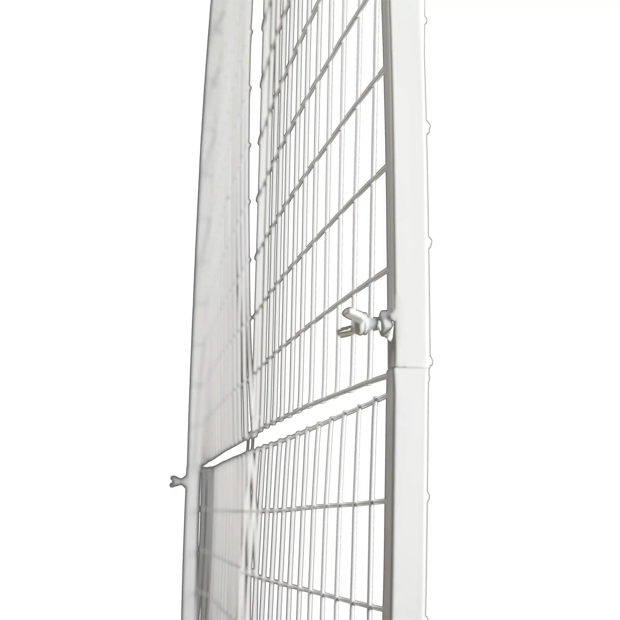 Sturdy Circular Flower Wall / Event Stand 200cm Diameter (White Frame) - Designer Vertical Gardens Installation Equipment