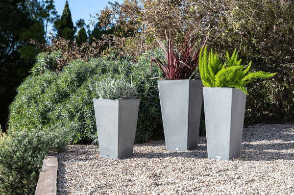 Tall Tapered Square Planter 70cm