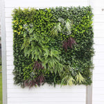 Urban Greenery Artificial Vertical Garden / Fake Green Wall 1m x 1m UV Resistant - Designer Vertical Gardens artificial garden wall plants artificial green wall australia