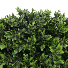 76cm UV Resistant Artificial Topiary Shrub | Compact Faux Hedyotis for Outdoor & Indoor