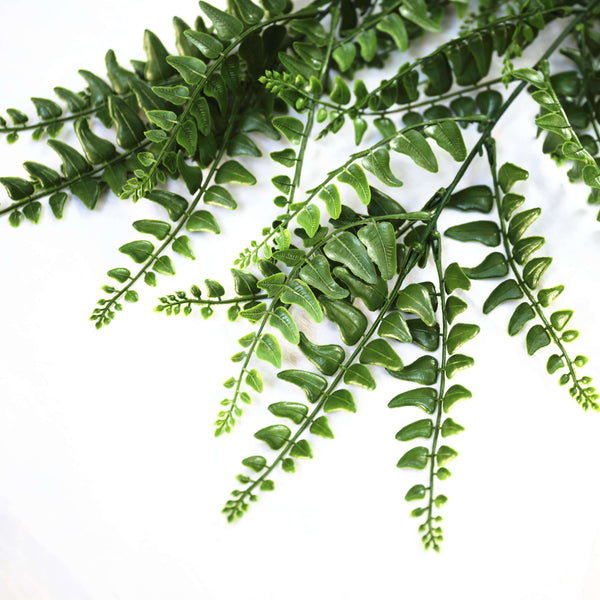UV Resistant Dense Trailing Artificial Hanging Fern 90cm - image 2