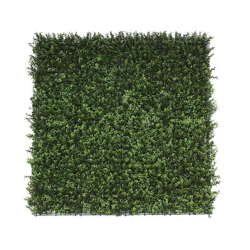 UV Resistant Premium Natural Buxus Artificial Hedge Panel - SAMPLE - Designer Vertical Gardens artificial garden wall plants artificial green wall australia