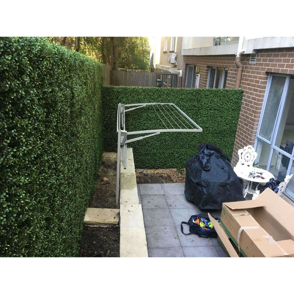 UV Resistant Premium Natural Buxus Artificial Hedge Panel - SAMPLE - image 6