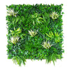 Luxury White Grassy Sensation Vertical Garden Green Wall Panel 1m x 1m – SGS UV Resistant