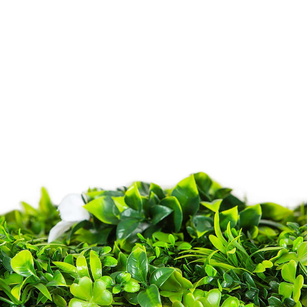White Lily Artificial Green Wall 1m x 1m - UV Certified - image 4