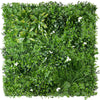 White Lily Artificial Green Wall 1m x 1m - UV Certified