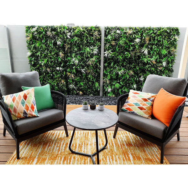 Wild Tropics Artificial Green Wall 1m x 1m - UVTEX Certified UV Resistant - image 8