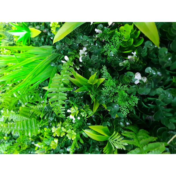 Wild Tropics Artificial Green Wall 1m x 1m - UVTEX Certified UV Resistant - image 5